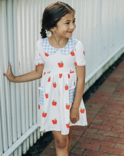 SugarBee Red Apple Twirl Dress Gifts
