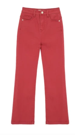 Habitual Girl/Truce Fall Dark Red Flare Pant