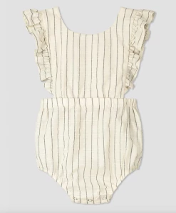 Me & Henry/Ettie & H Fall Kenza Ivory Stripe Bubble New Arrivals