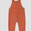 Me & Henry/Ettie & H Fall New Arrivals Pumpkin Knit Perran Overall
