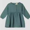 Me & Henry/Ettie & H Fall New Arrivals Teal Gauze Mirren Dress