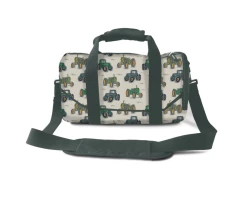 Jane Marie BIG GREEN TRACTOR OVERNIGHT DUFFEL