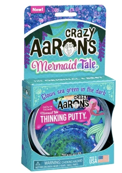 Crazy Aarons Mermaid Tale Thinking Putty Toys
