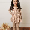 Serendipity/Swoon Baby 22 Leopard Button Tunic W/Stripe Legging