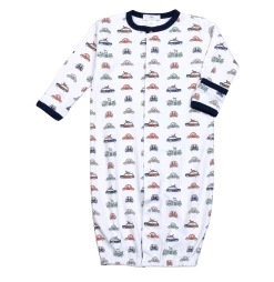 Baby Registry Cars And Dogs Pima Converter Gown