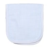 Baby Registry Peter Blue Gingham Pima Burping Pad