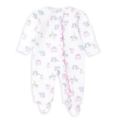 Kissy Kissy Parisian Poodle Footie Infant Clothing