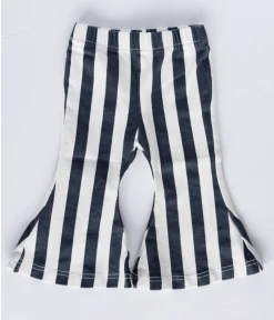 Bailey's Blossoms Fall New Arrivals Landry Navy/White Stripe Bell Bottoms