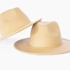 Bailey's Blossoms Fall Camel Bordeaux Flat Brim Hats