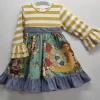 Millie Jay Fall Chicken Little Applique Dress