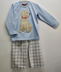 Millie Jay Fall Pete The Puppy Boys Pant Set New Arrivals