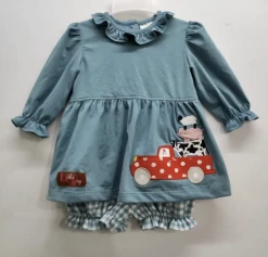 Millie Jay Fall New Arrivals Barnyard Friends Bloomer Set