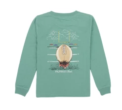Properly Tied Fall 22 PT Field Goal LS Tee Ivy
