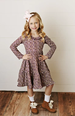 Serendipity/Swoon Baby 22 New Arrivals Floral Dainty Dress W/Back Detail