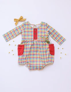 Baby Registry Plaid Bliss Pocket Bubble