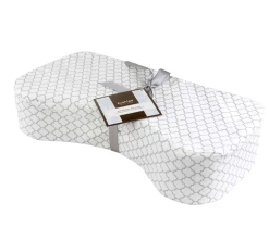 Kushies Nursing Pillow Light Grey Ornament