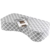 Baby Registry Kushies Nursing Pillow Grey Lattice