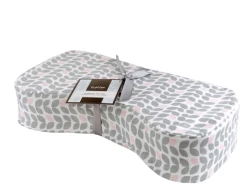 Kushies Nursing Pillow Cover Grey Petals Baby Accessories