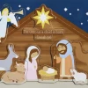 Mudpie Accessories Baby Accessories Nativity Wooden Puzzle