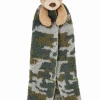 Baby Registry Chenille Camo Bear Lovey Blanket