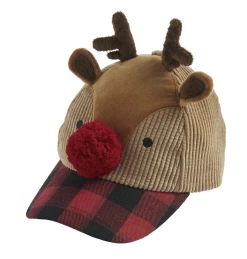 Mudpie Accessories Reindeer Sock And Hat Set