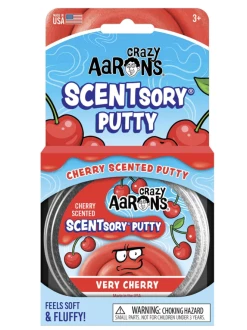 Crazy Aarons Toys Very Cherry Scentsory Thinking Putty