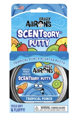 Crazy Aarons Tropical Punch Scentsory Thinking Putty Toys