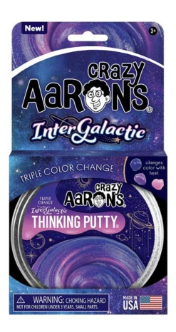 Crazy Aarons Intergalactic Triple Color Change Thinking Putty
