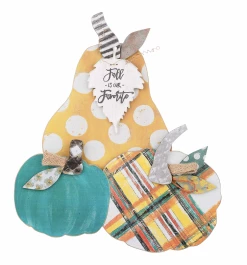 GLORY HAUS Fall Pumpkins Topper Decor