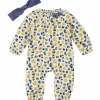 Mudpie Fall Clothing Blue Leopard Bodysuit Set New Arrivals