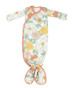 Copper Pearl CP Rose Knotted Gown