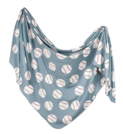 Copper Pearl Baby Accessories CP Slugger Swaddle Blanket