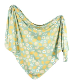 Baby Registry CP Lemon Swaddle Blanket