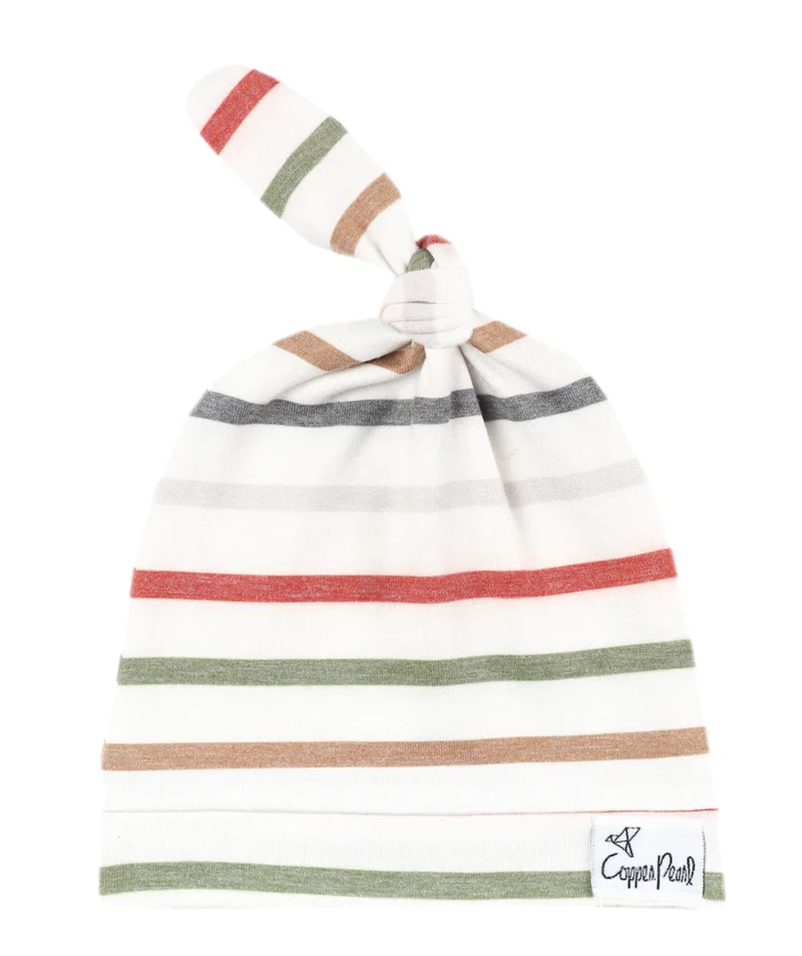 Buy 🎁 Copper Pearl CP Linus Top Knot Hat Baby Accessories ⌛ 1 Copper Pearl CP Linus Top Knot Hat Baby Accessories
