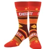 Odd Sox Men's Cheez It Crackers Cool Socks