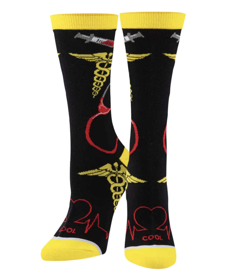 Hot Sale ๐ Odd Sox ๐ฉ Women's Nurse ๐งฆ Socks Gifts ๐ฅฐ 1 Odd Sox Women's Nurse Socks Gifts
