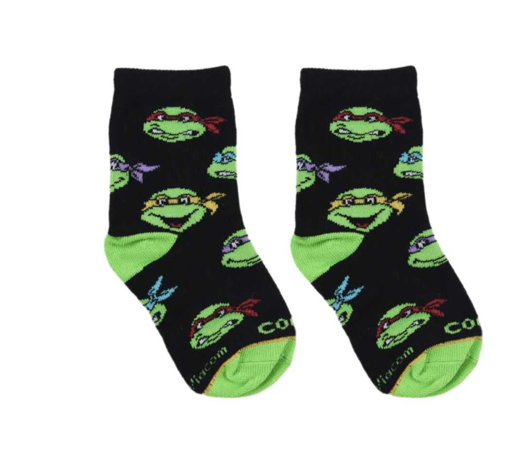New ๐ Odd Sox Gifts TMNT Heads Kids ๐งฆ Socks ๐งจ 1 Odd Sox Gifts TMNT Heads Kids Socks