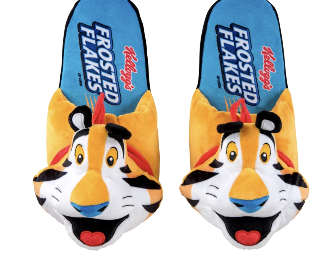 Brand new ๐ Odd Sox Tony The Tiger 3D Slippers โ๏ธ 1 Odd Sox Tony The Tiger 3D Slippers