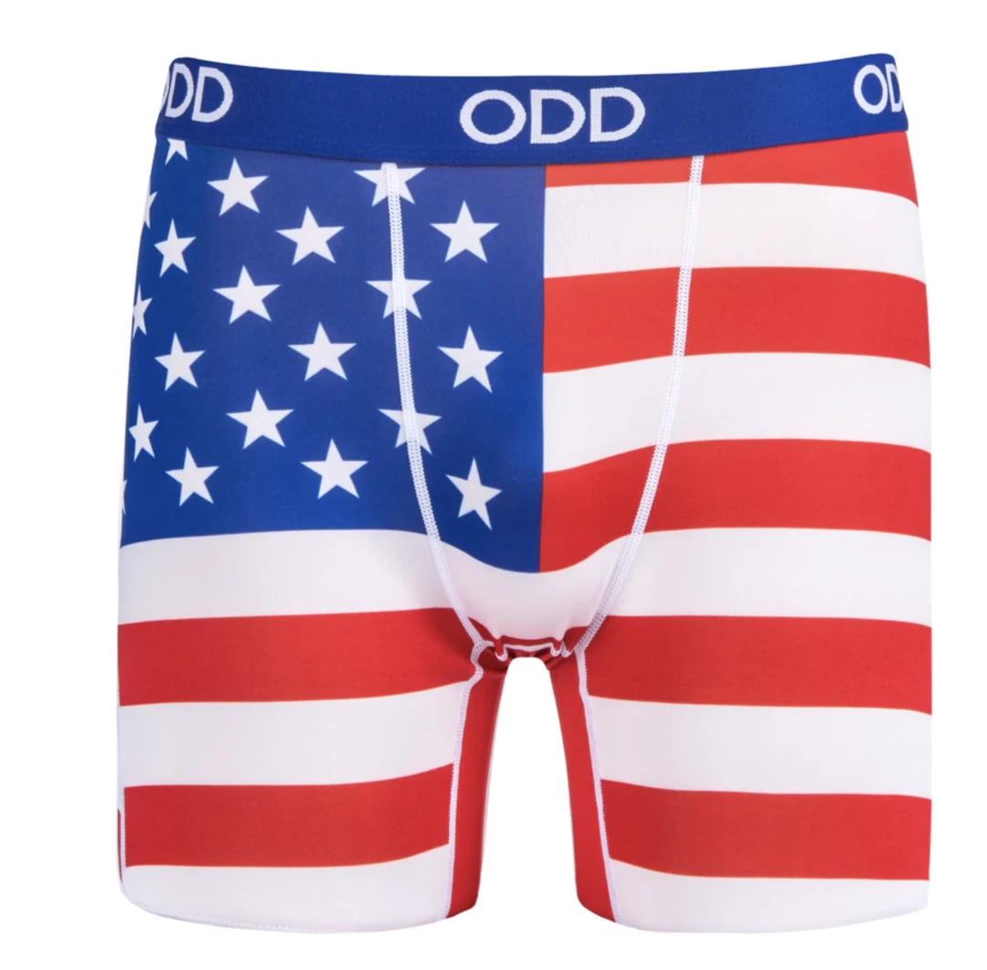 Cheapest ✨ Odd Sox Men's America Boxer Briefs 😉 1 Odd Sox Men's America Boxer Briefs