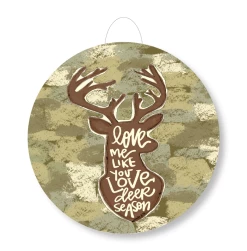 Baxter & Me Gifts Deer Season Door Hanger