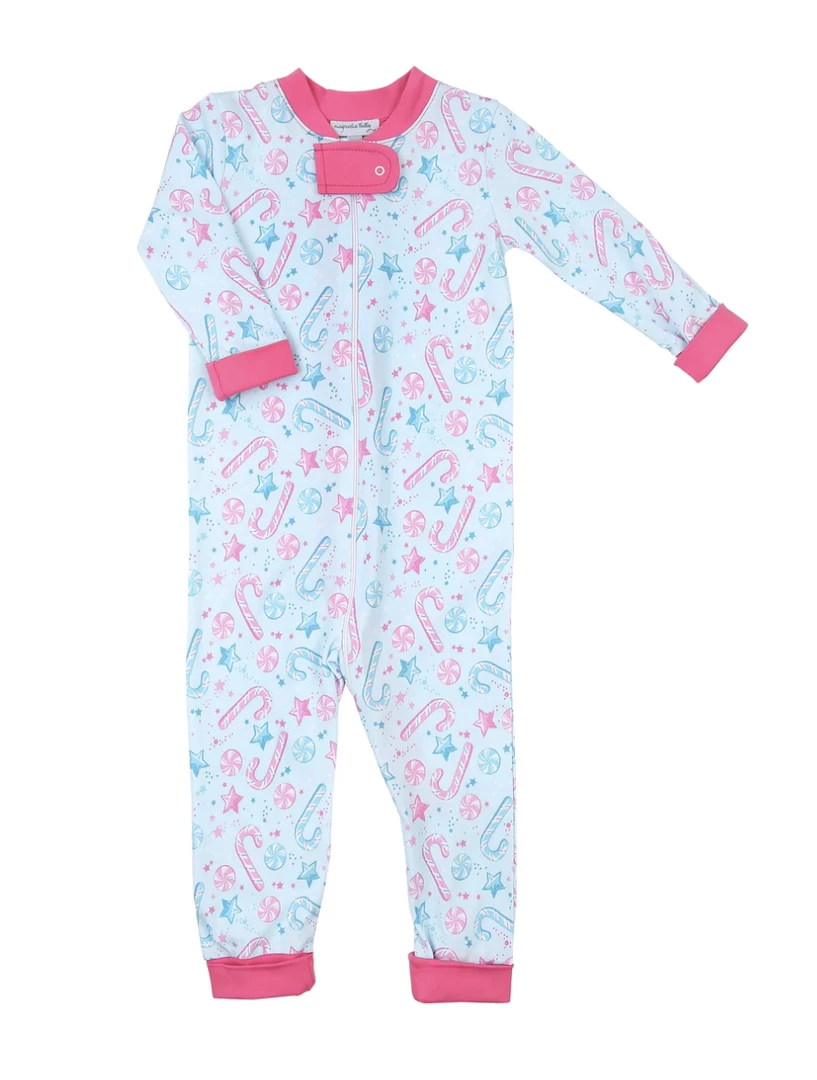 Cheap 🔔 Magnolia Baby Fall 22 🍬 Candy Cane Lane Zipped Pajamas 75% OFF 🎁 Christmas 🎉 1 Magnolia Baby Fall 22 Candy Cane Lane Zipped Pajamas 75% OFF Christmas