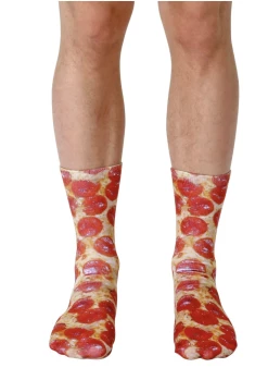 Living Royal Pizza Crew Socks Gifts
