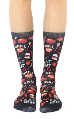 Living Royal BBQ Crew Socks Gifts
