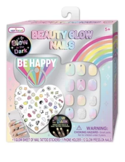 HOT FOCUS INC Toys Rainbow Beauty Glow Nails