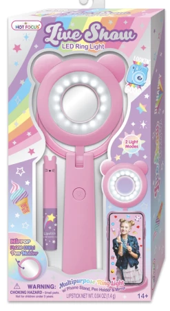 HOT FOCUS INC Toys Rainbow Live Show LED Ring Light