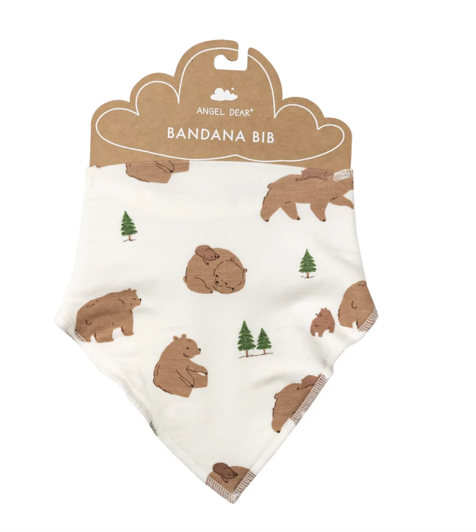 Coupon 😉 Baby Registry Brown Bear Bandana Bib ✔️ 1 Baby Registry Brown Bear Bandana Bib