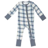Angel Dear Fall Flannel Plaid Boy 2 Way Zipper Romper New Arrivals