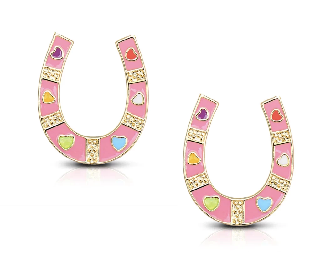 Cheap 😍 Lily Nily Horseshoe Stud Earrings Gifts ❤️ 1 Lily Nily Horseshoe Stud Earrings Gifts