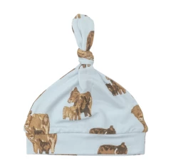 Angel Dear Fall Highland Cattle Knotted Hat