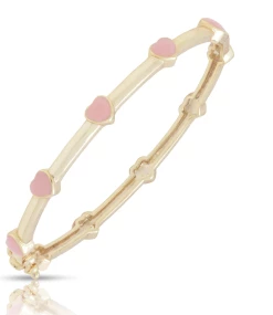 Lily Nily Pink Heart Station Bangle